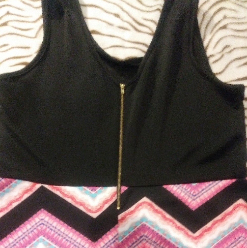 Black Mini Dress - Picture 3 of 5